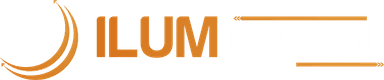 Ilumimport - Logo branco da empresa