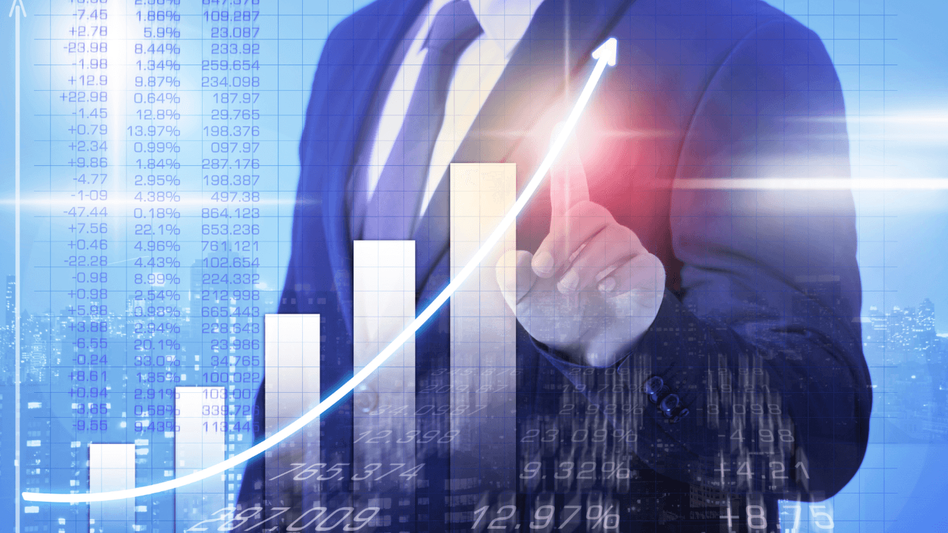 Gráfico de crescimento de vendas - resultado de parceria de importação